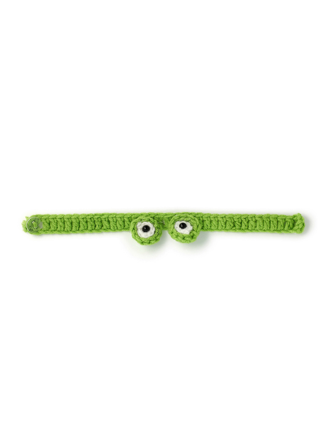 

EL REGALO Girls Green & White Wraparound Bracelet
