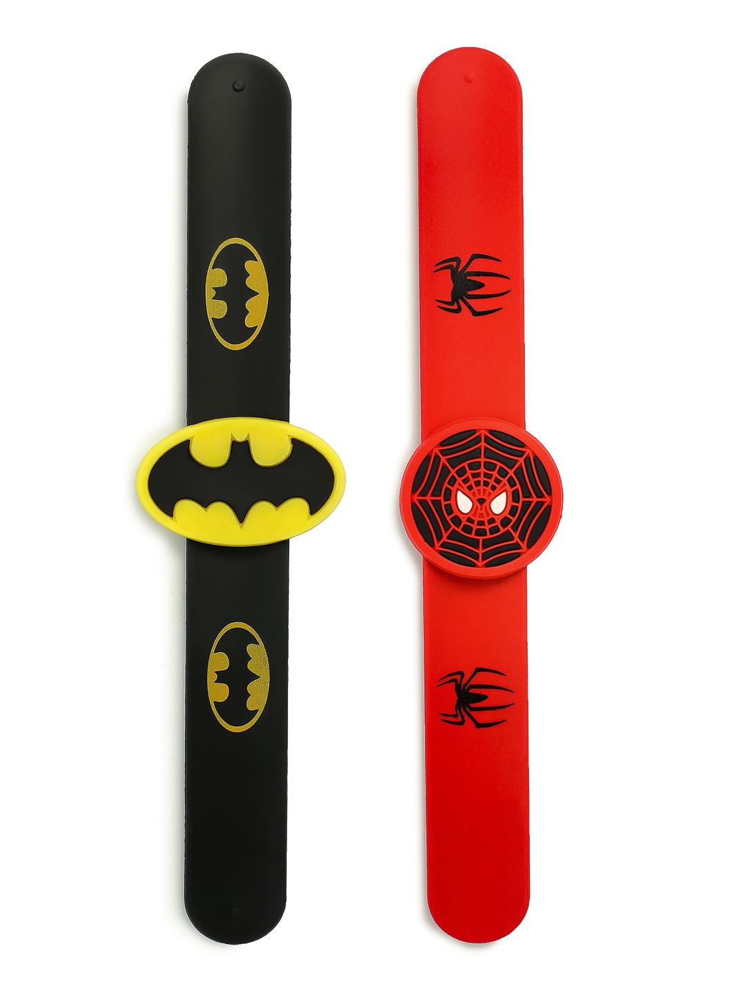 

EL REGALO Boys Set Of 2 Black & Red Wraparound Bracelet
