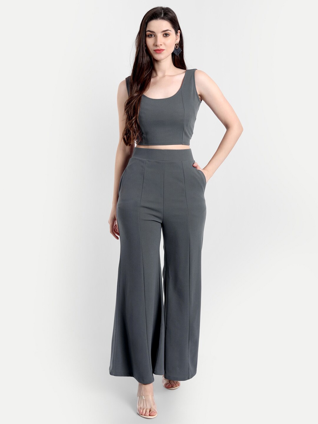 

BROADSTAR Women Grey Co-Ord Set
