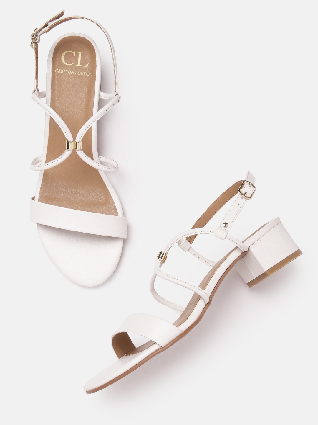 

Carlton London Women Block Heels, White