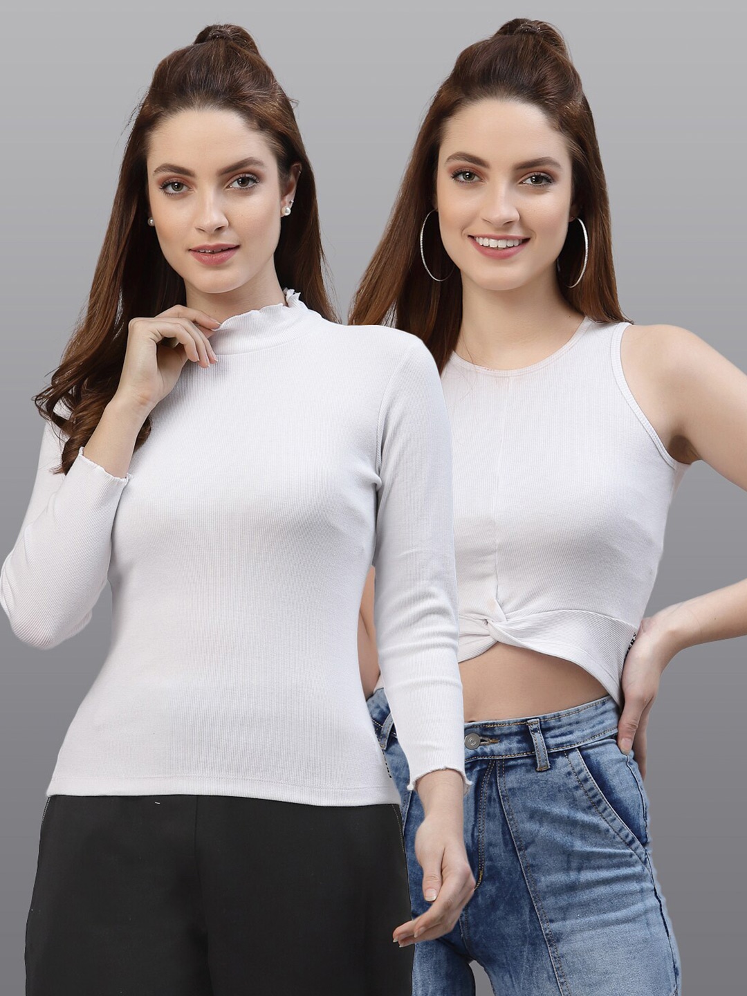 Friskers Pack of 2 White Top