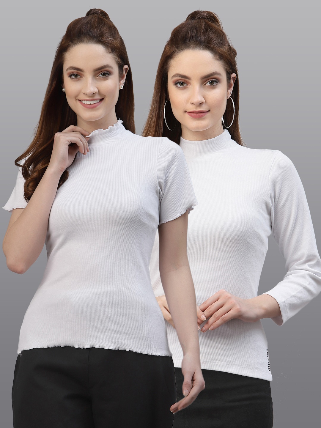 

Friskers Pack of 2 White Top