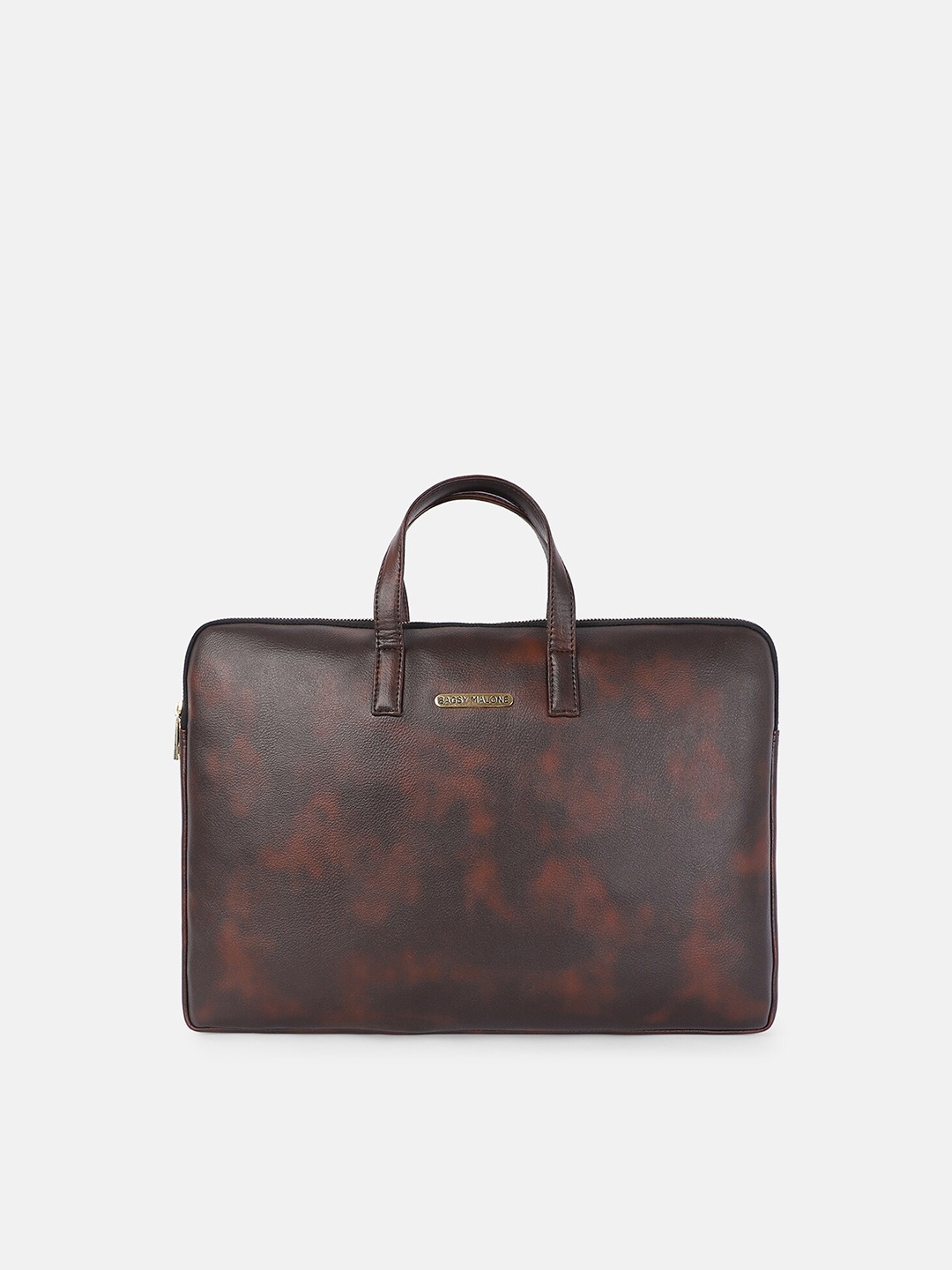 

Bagsy Malone Unisex Brown PU Laptop Bag