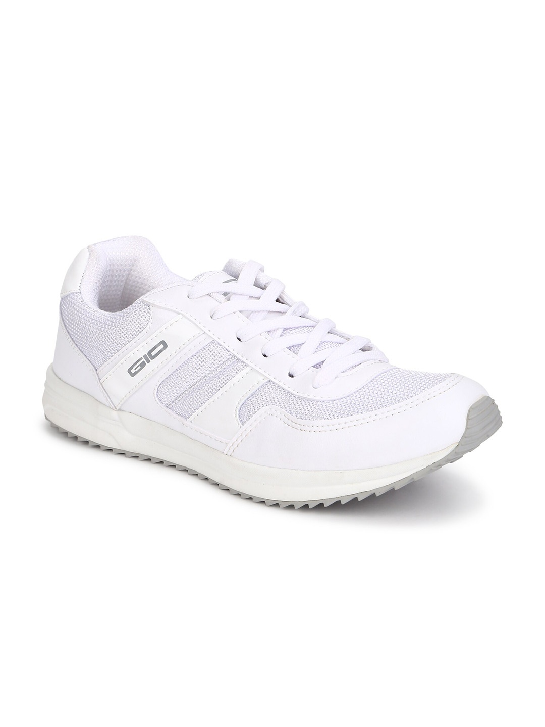 

Goldstar Men White Running Shoes