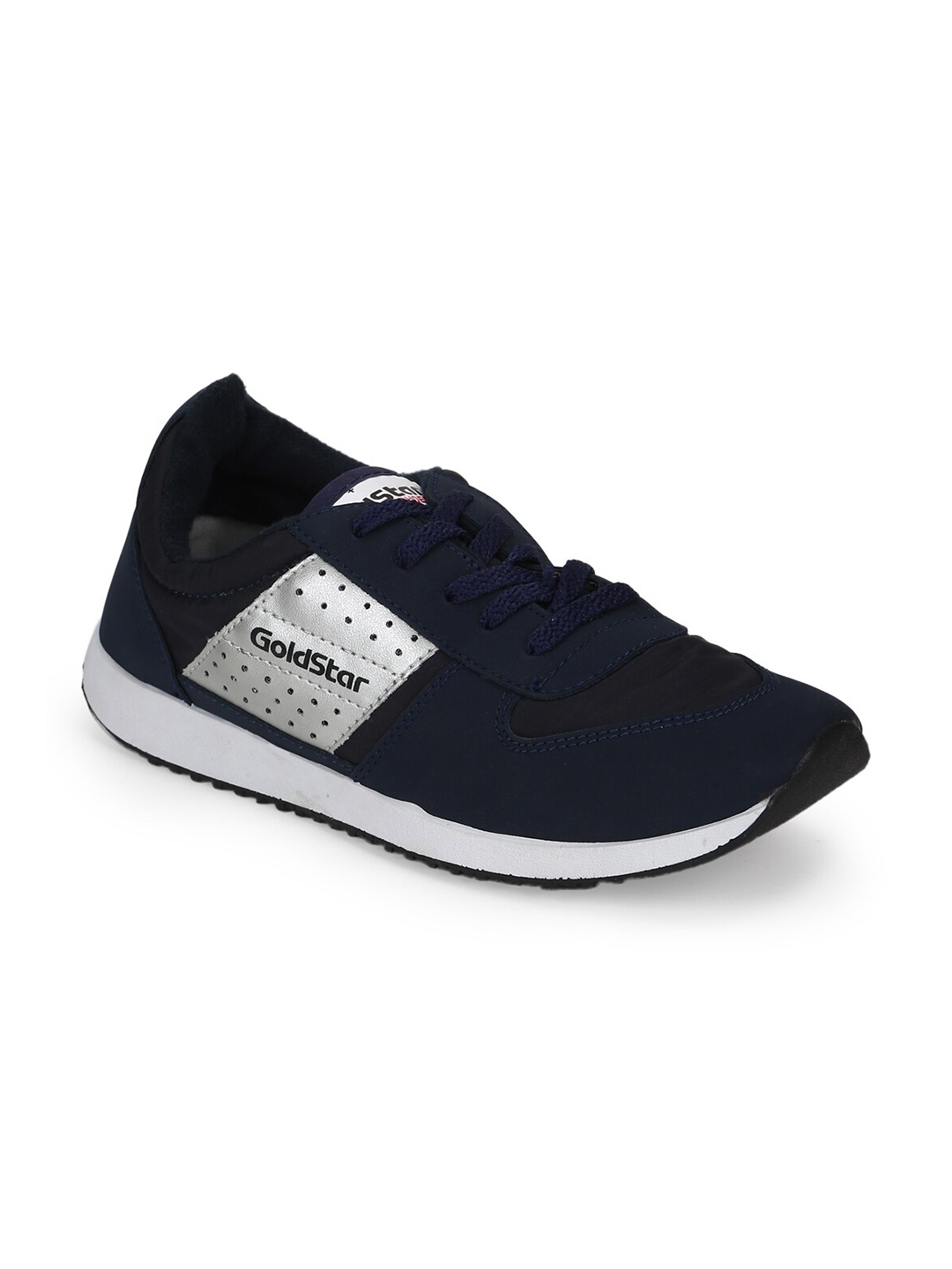 

Goldstar Men Navy Blue Running Shoes