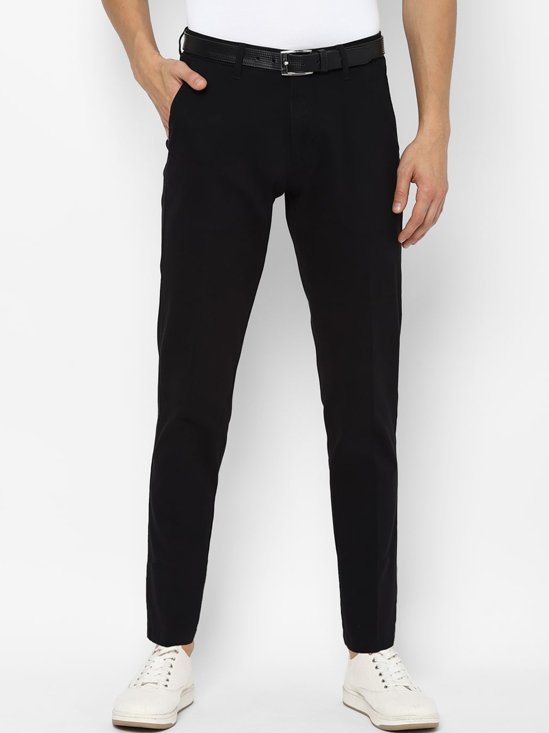 

Louis Philippe Sport Men Black Slim Fit Trousers