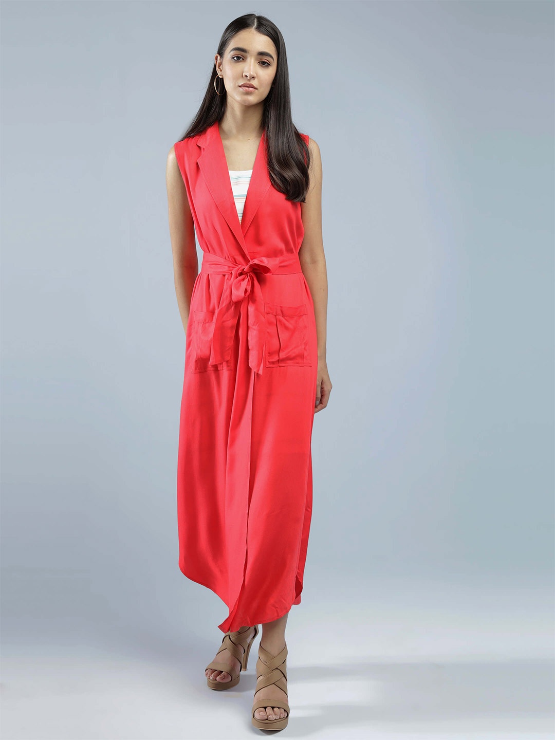 

IDK Women Red Maxi Dress