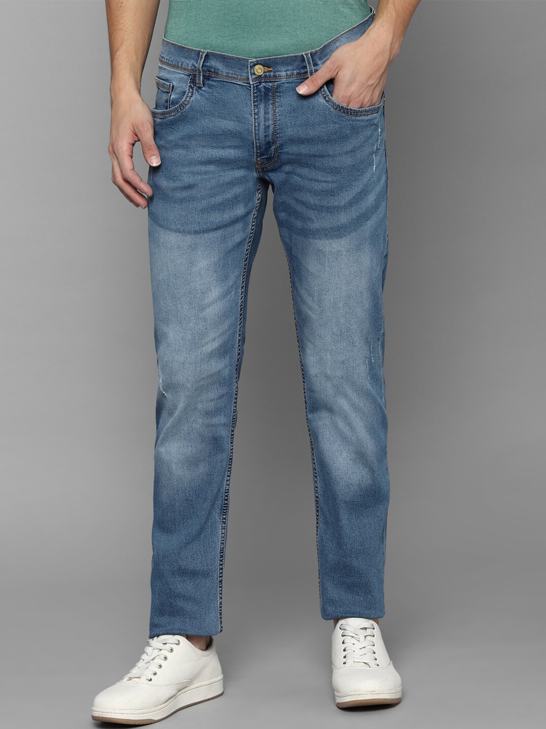 

Allen Solly Men Blue Skinny Fit Light Fade Jeans
