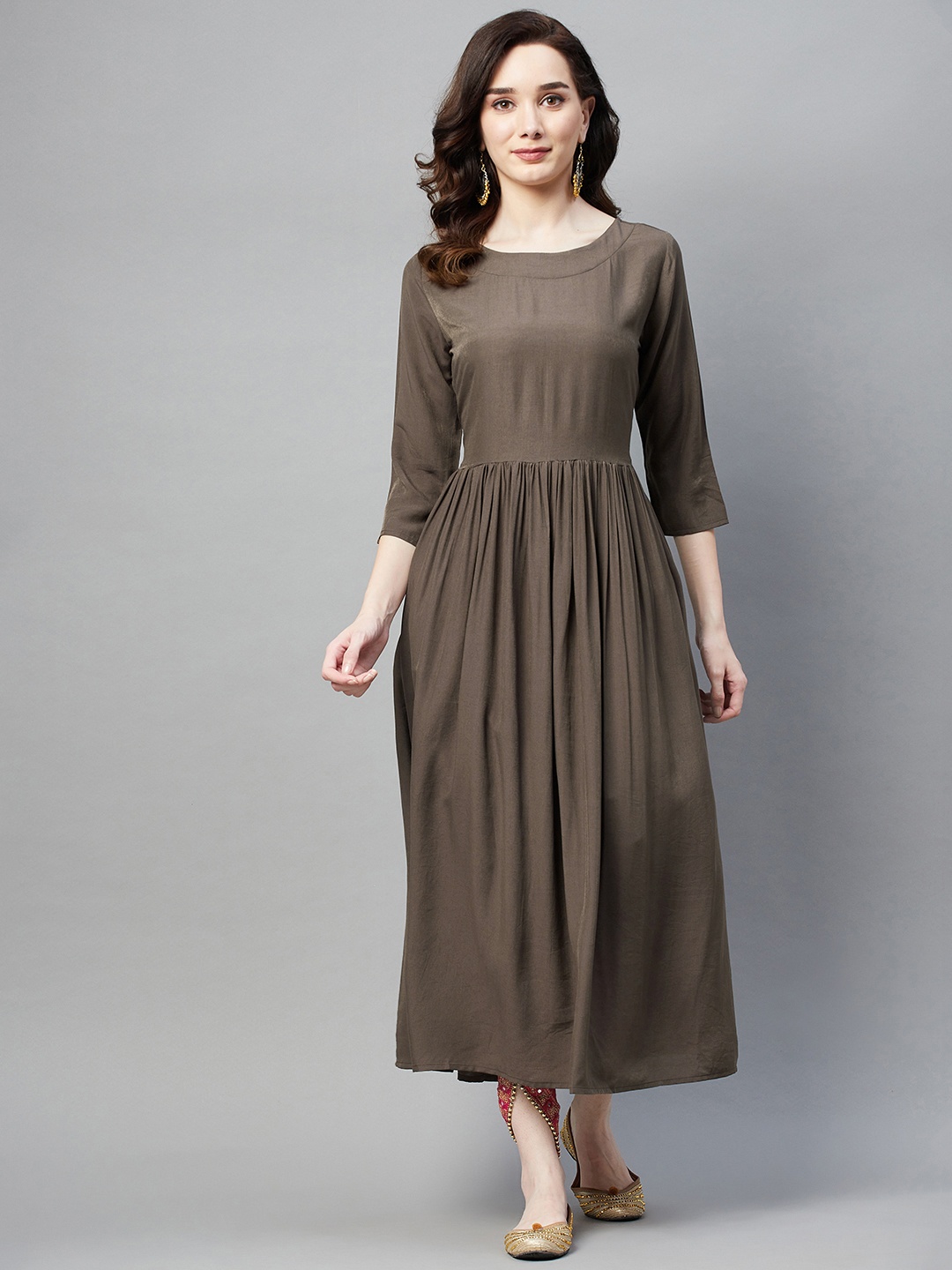 

Aarika Women Coffee Brown Kurta
