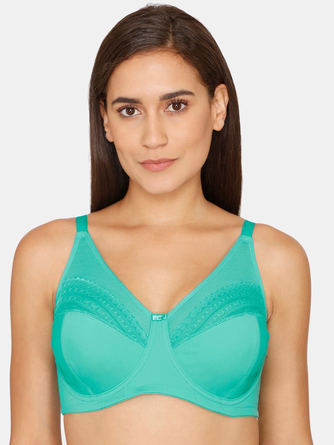 

Zivame Blue Non Padded Underwired Bra