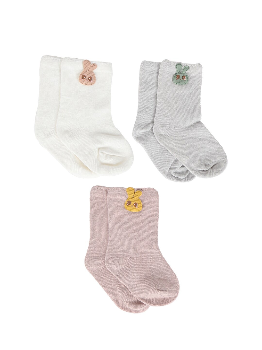 

iSWEVEN Kids Pack of 3 Assorted Ankle Length Socks