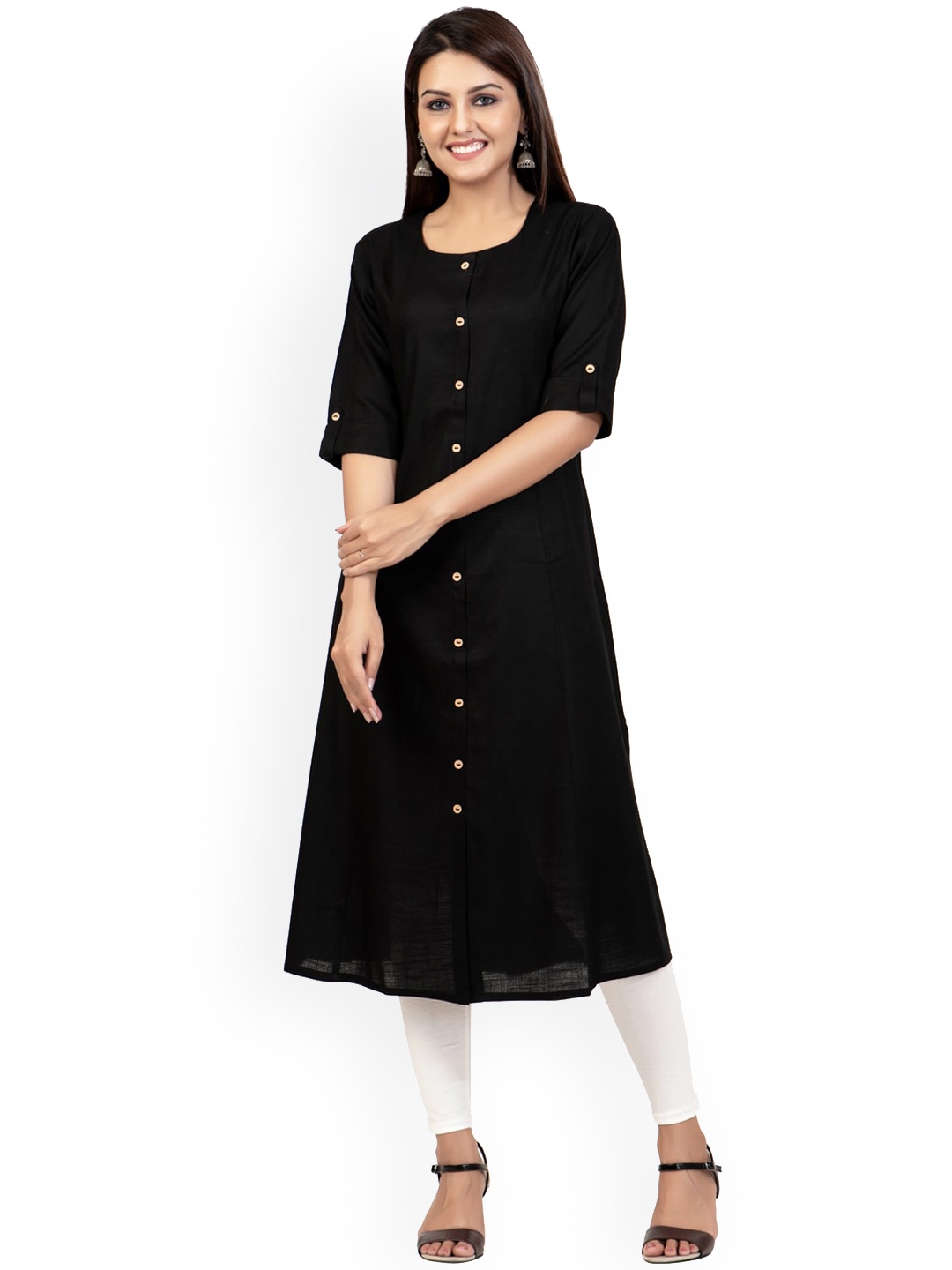 

ZOLA Women Black Kurta