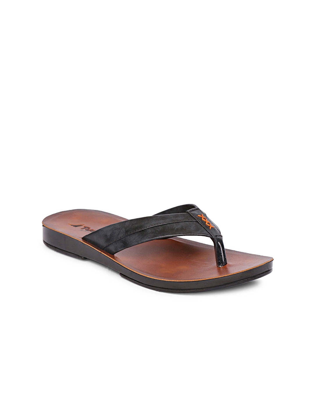 

Tucson Men Black & Brown Rubber Slip-On