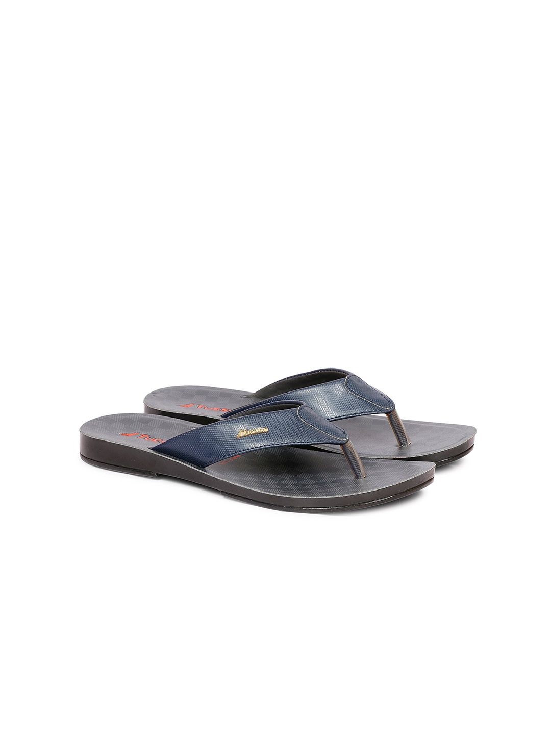 

Tucson Men Blue Rubber Thong Flip-Flops