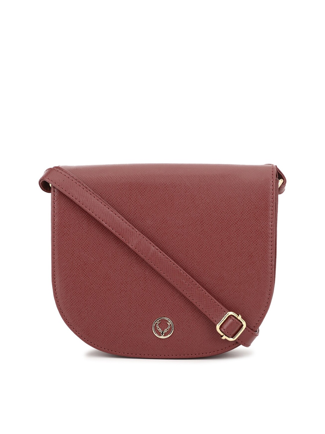 

Allen Solly Maroon PU Swagger Sling Bag