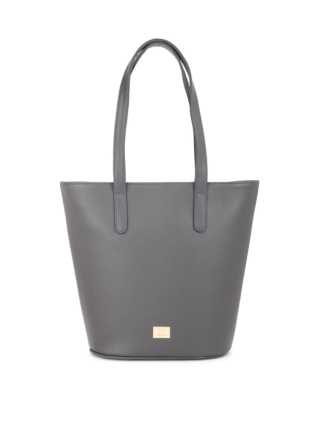

Allen Solly Grey PU Bucket Shoulder Bag