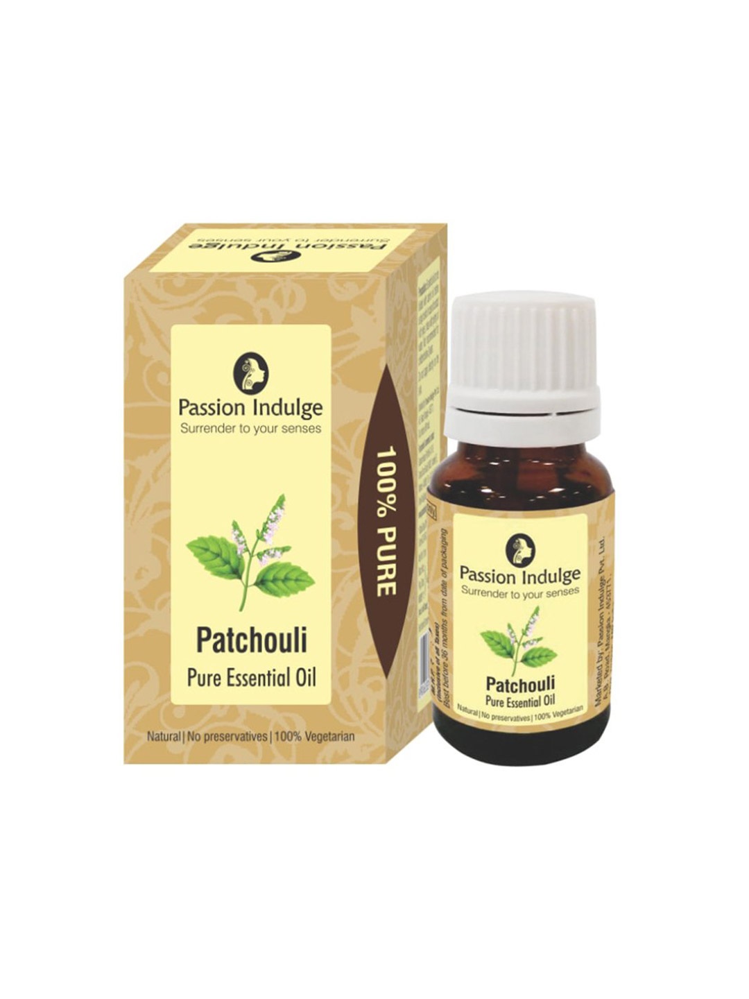 

Passion Indulge Patchouli Pure Essential Oil - 10ml, Yellow