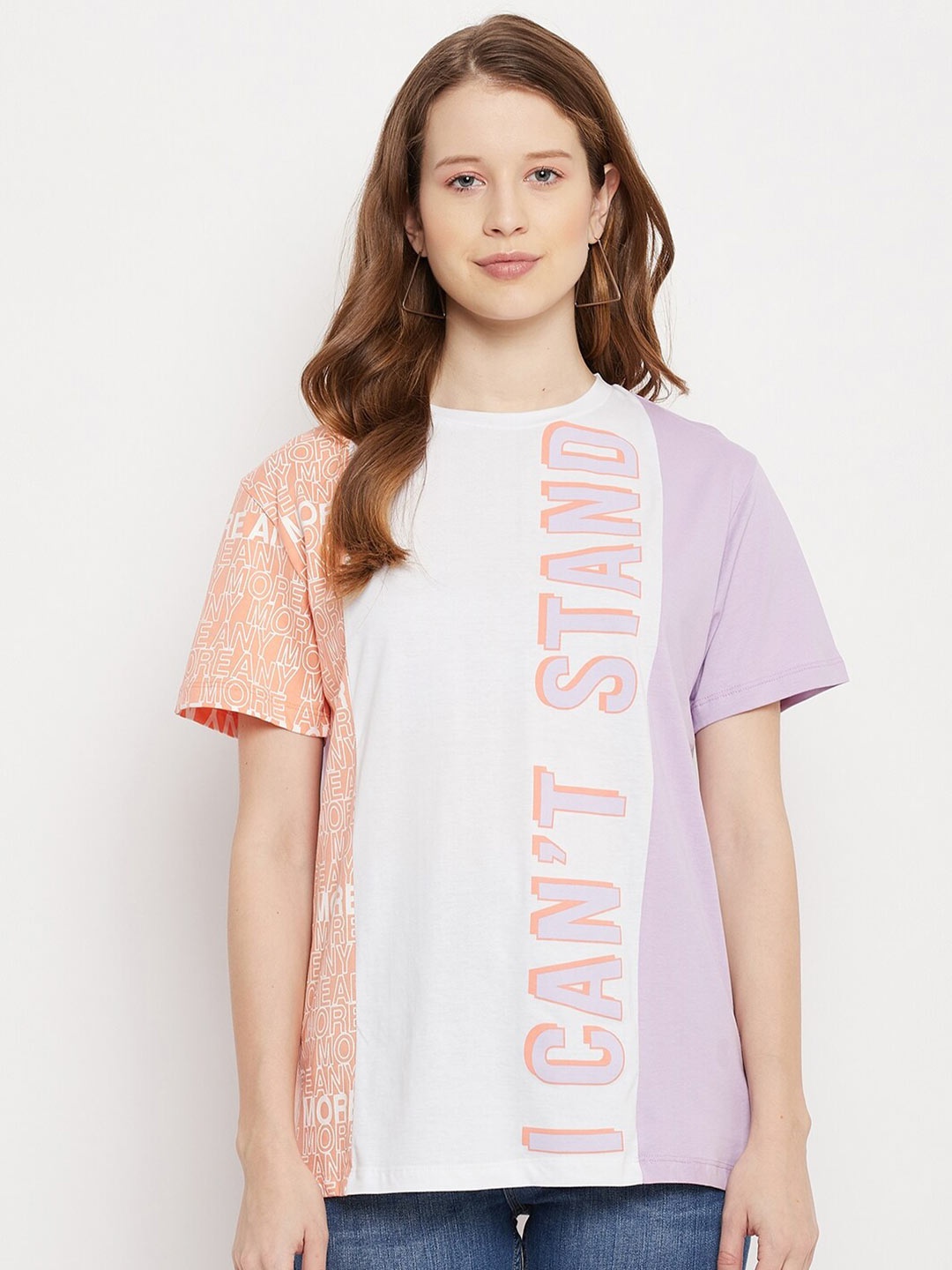 

Madame White Print Top