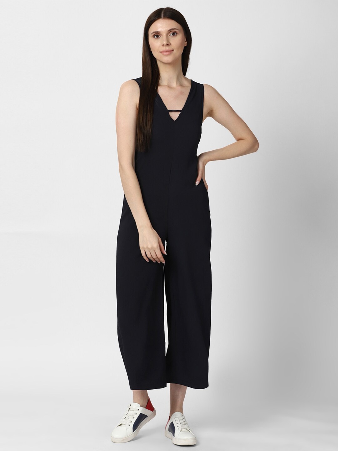 

FOREVER 21 Black Basic Jumpsuit