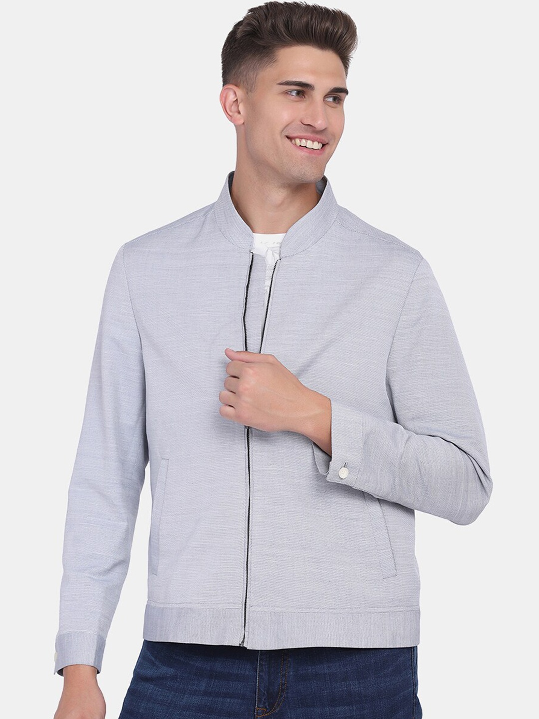 

Blackberrys Men Blue Tailored Jacket