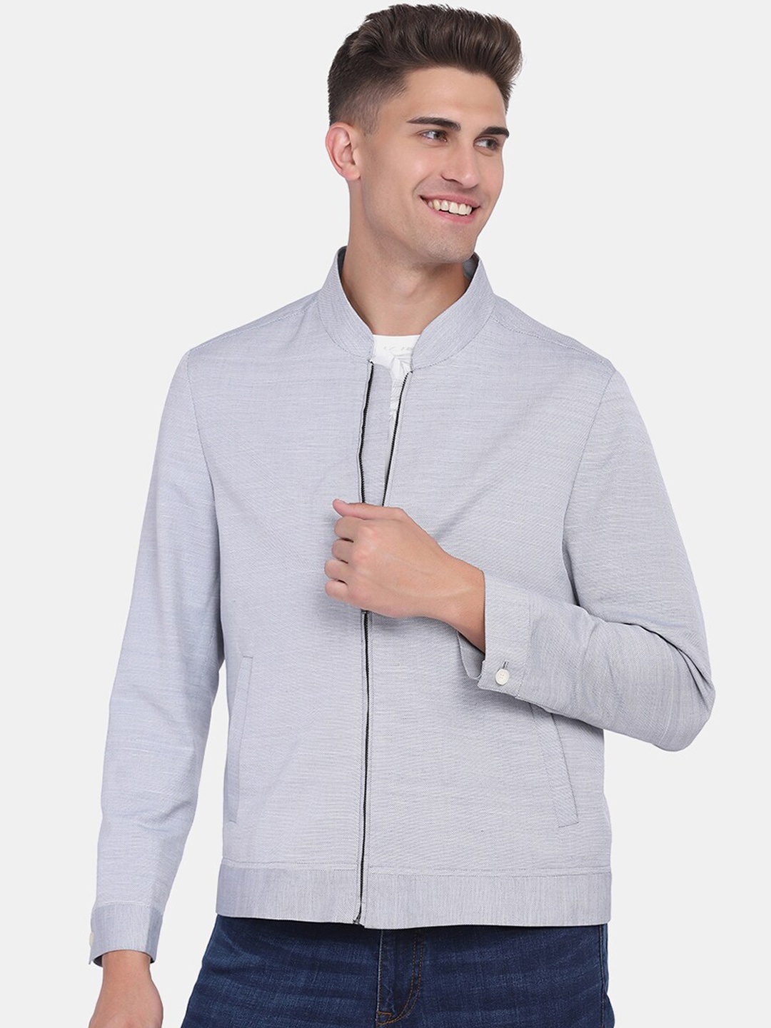 

Blackberrys Men Blue Tailored Jacket