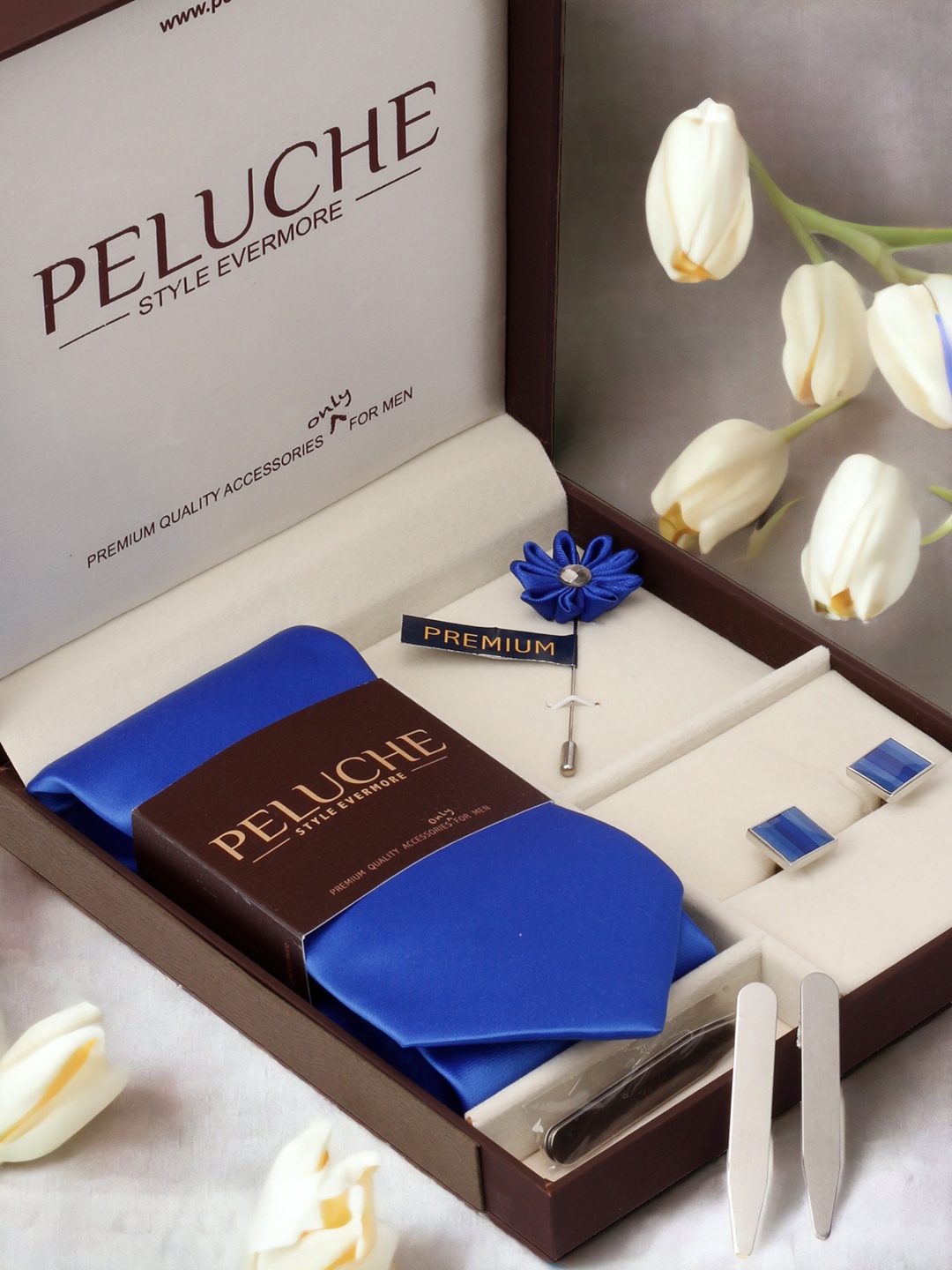 

PELUCHE Men Blue Accessory Gift Set