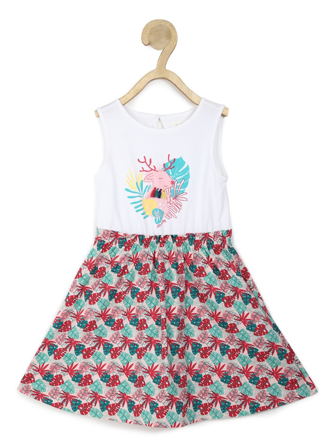 

Allen Solly Junior Multicoloured Floral Mini Dress, Multi
