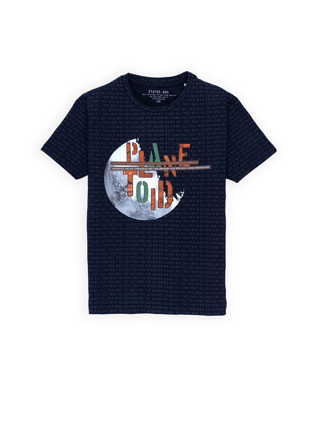 

Status Quo Boys Blue Printed T-shirt