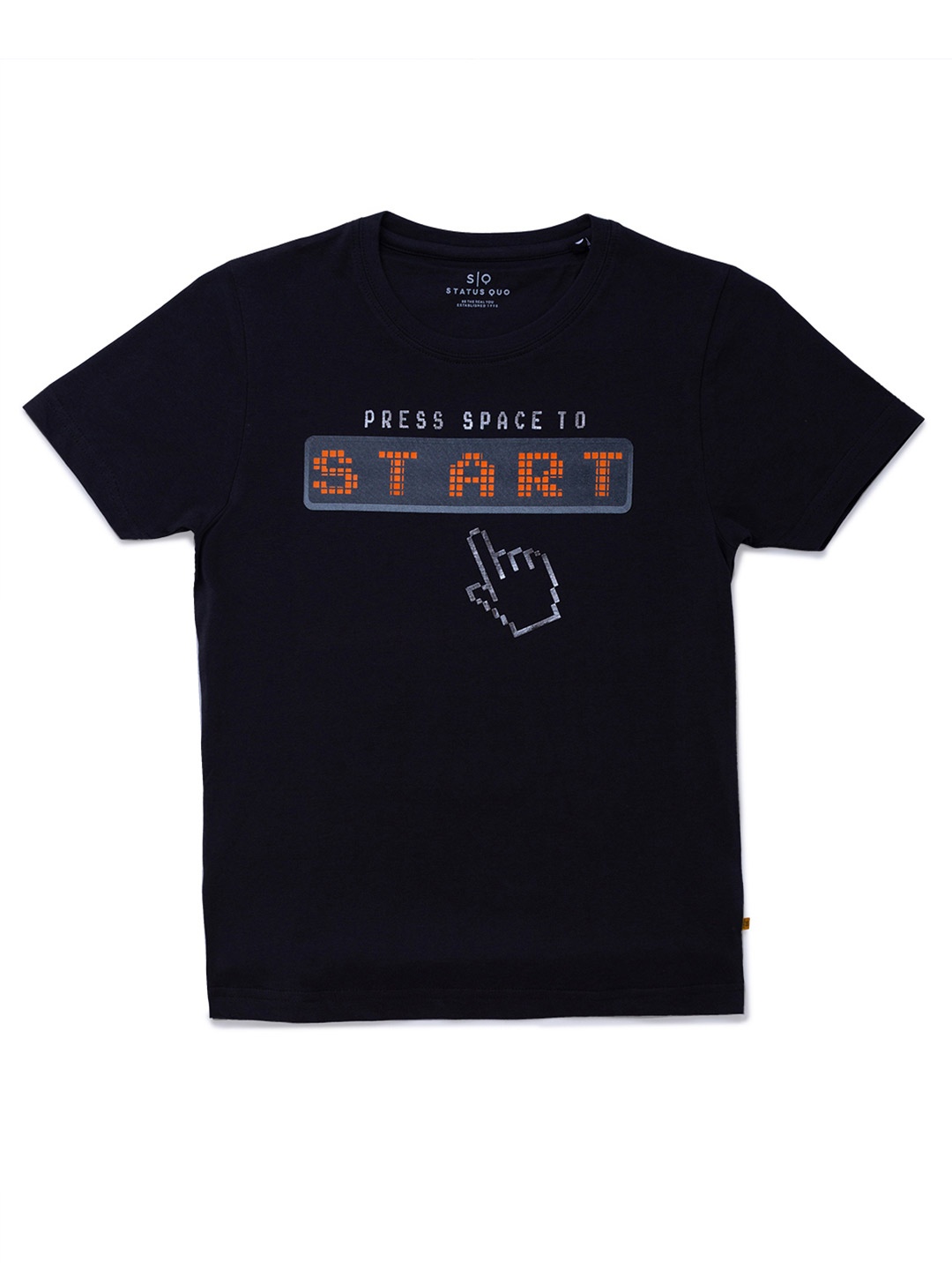 

Status Quo Boys Grey Printed gamer T-shirt