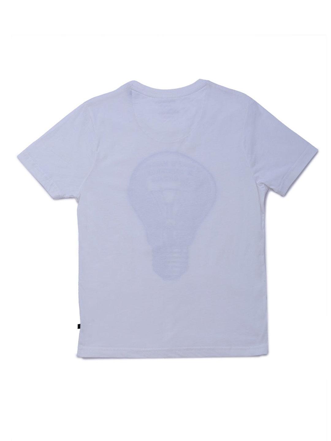 

Status Quo Boys White Printed Regular Fit T-shirt