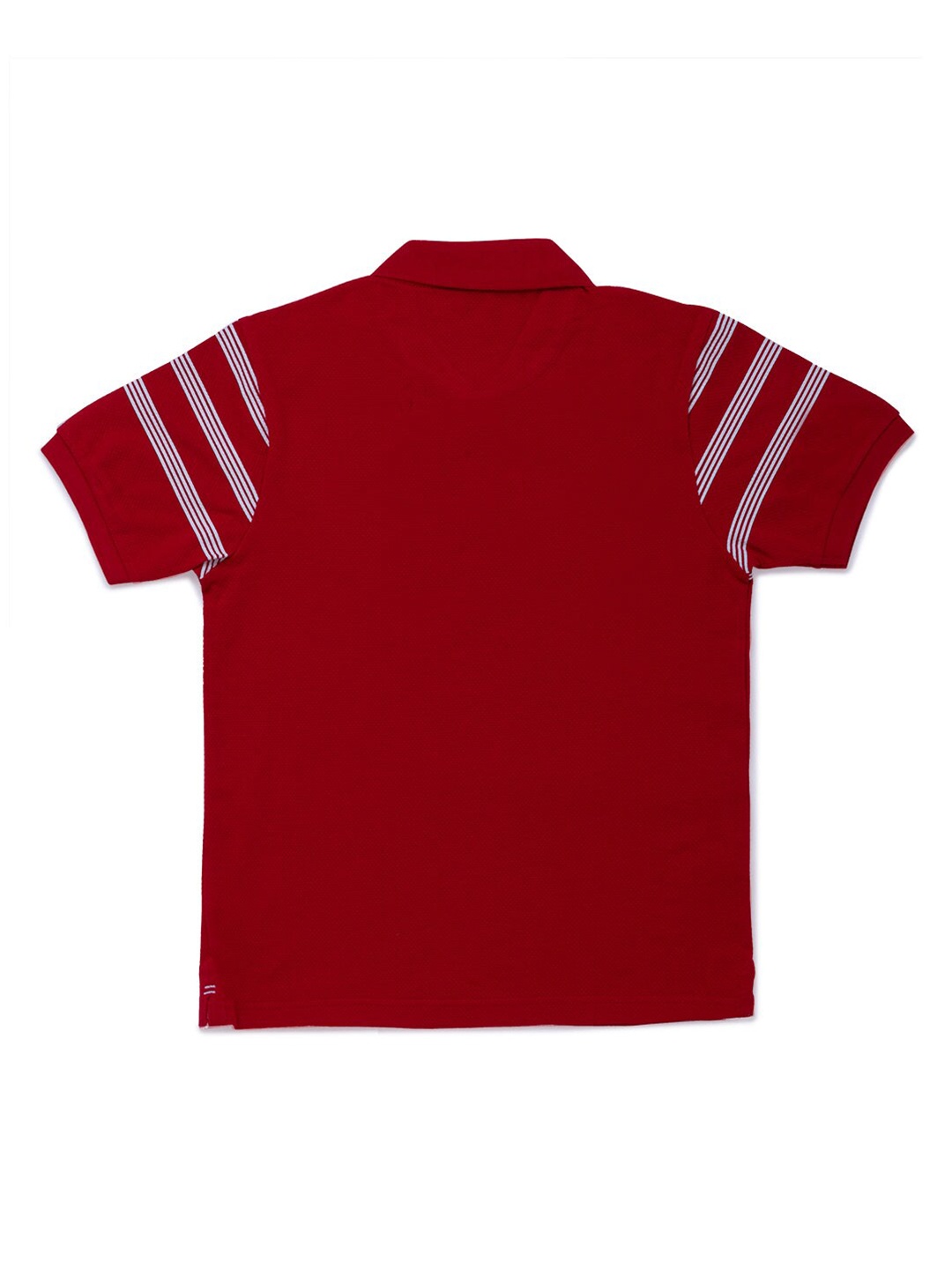 

Status Quo Boys Red Striped Polo Collar T-shirt