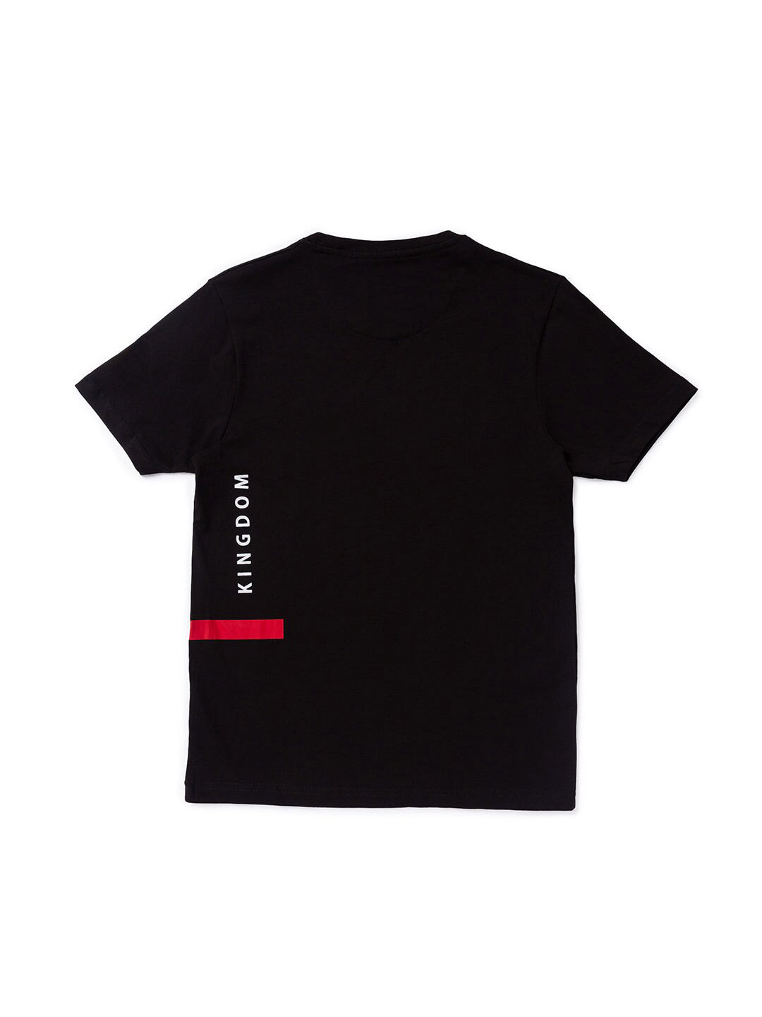

Status Quo Boys Black & White Printed Regular Fit T-shirt