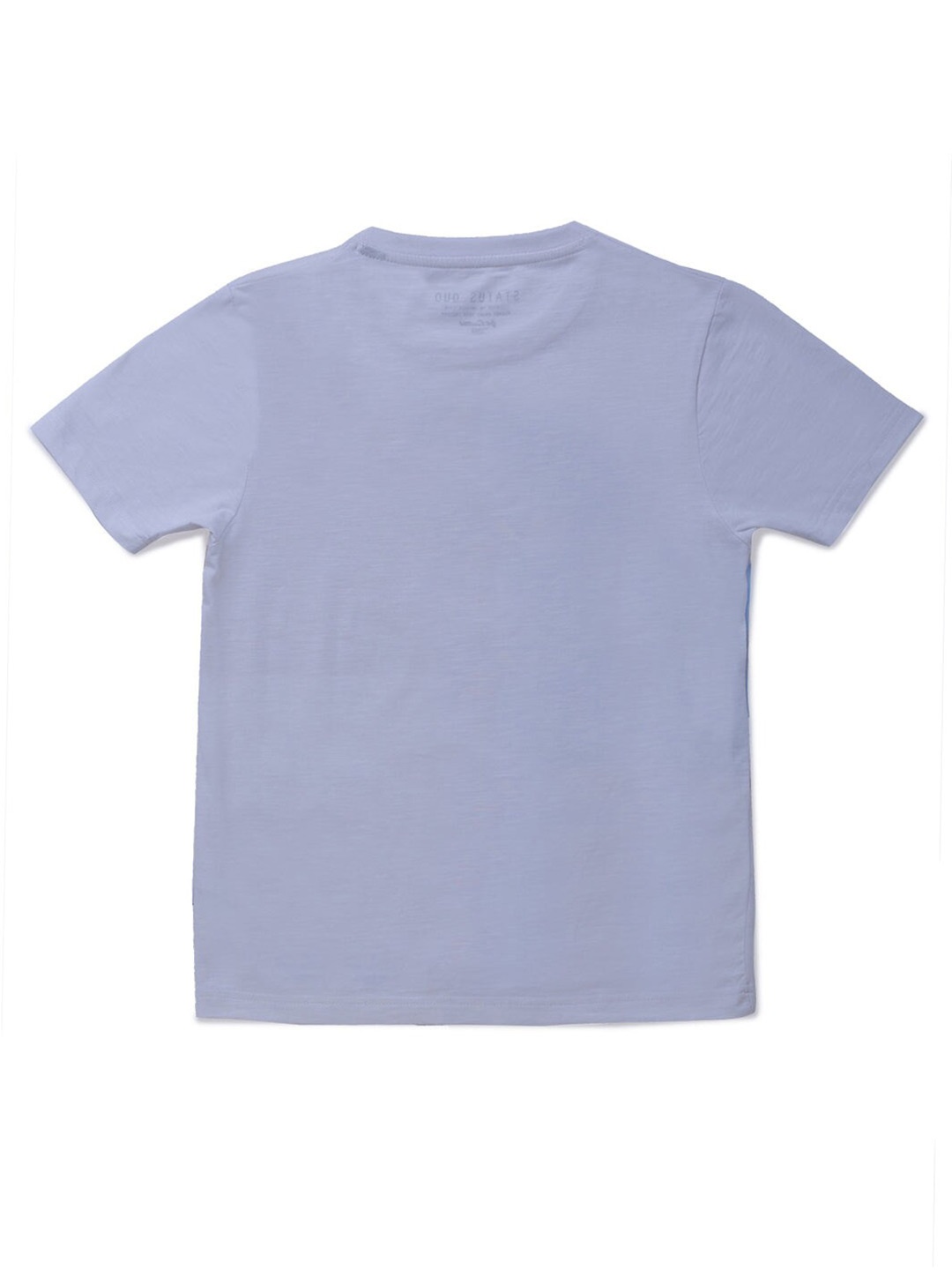 

Status Quo Boys Blue Printed Regular Fit T-shirt