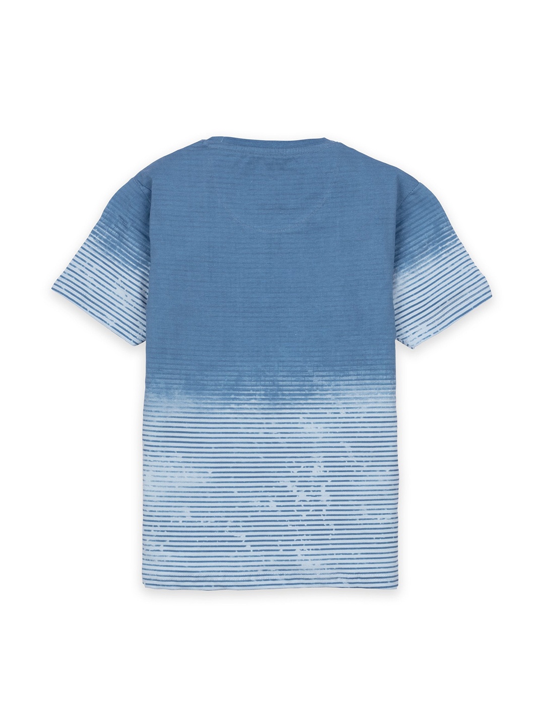 

Status Quo Boys Blue & White Typography Printed Regular Fit T-shirt