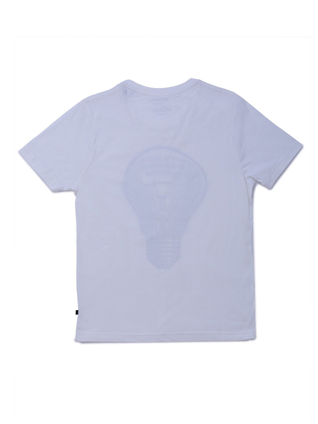 

Status Quo Boys White Printed Regular Fit T-shirt