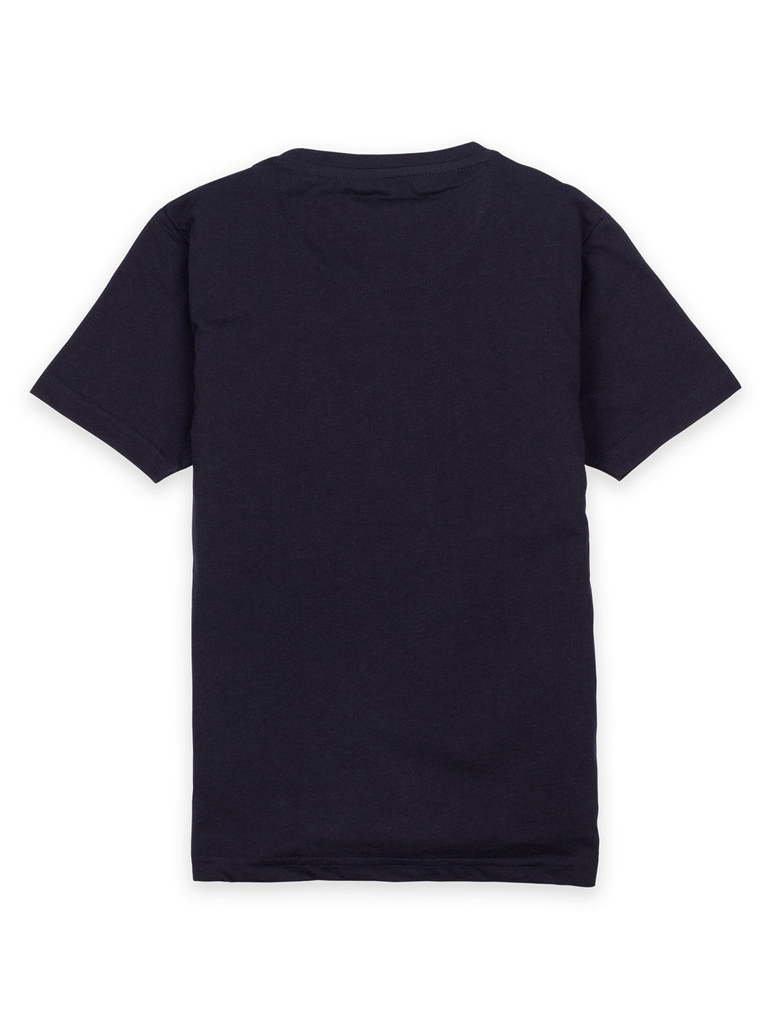 

Status Quo Boys Navy Blue Printed Regular Fit T-shirt