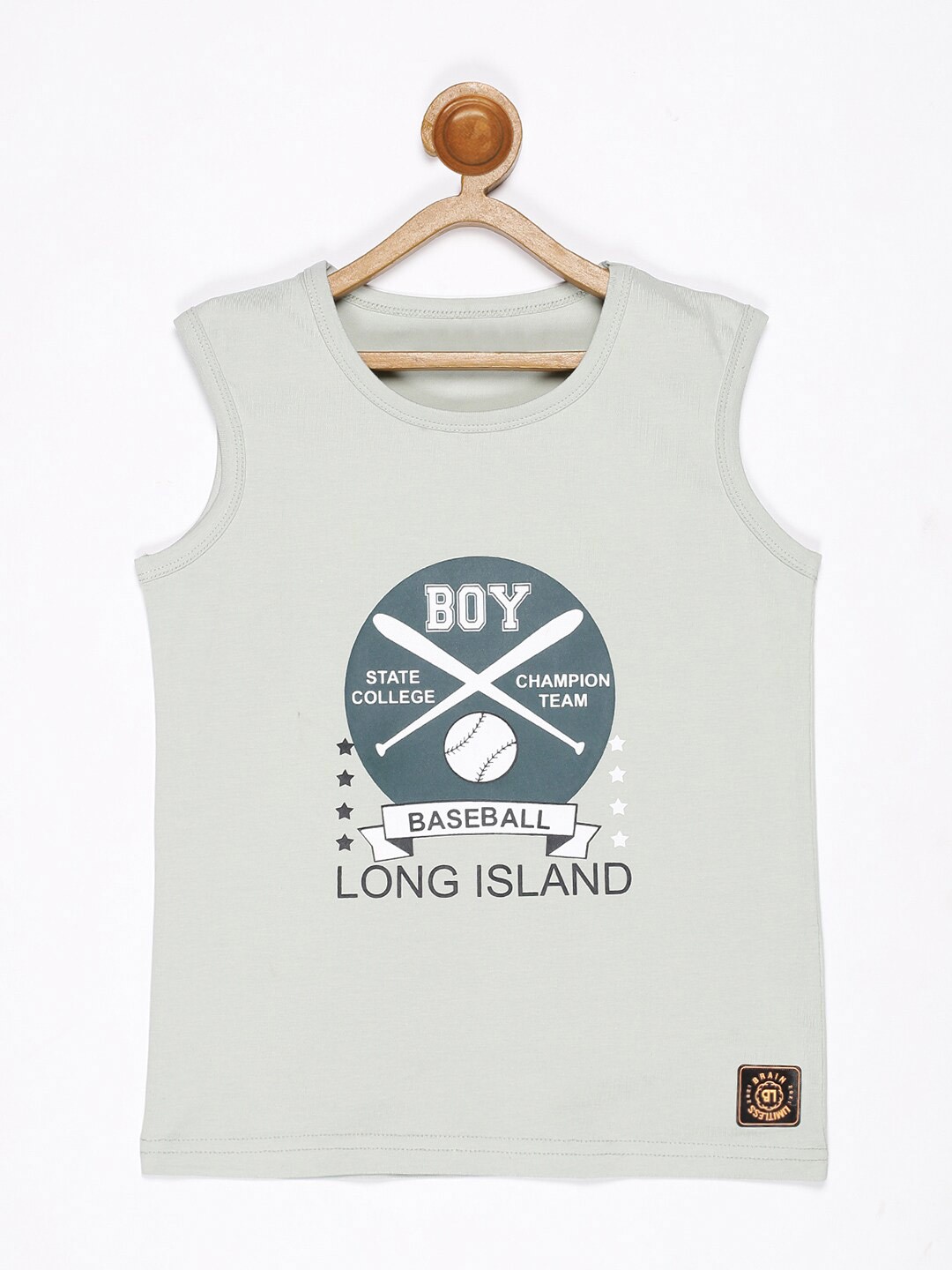 

V2 Value & Variety Boys Grey Printed T-shirt