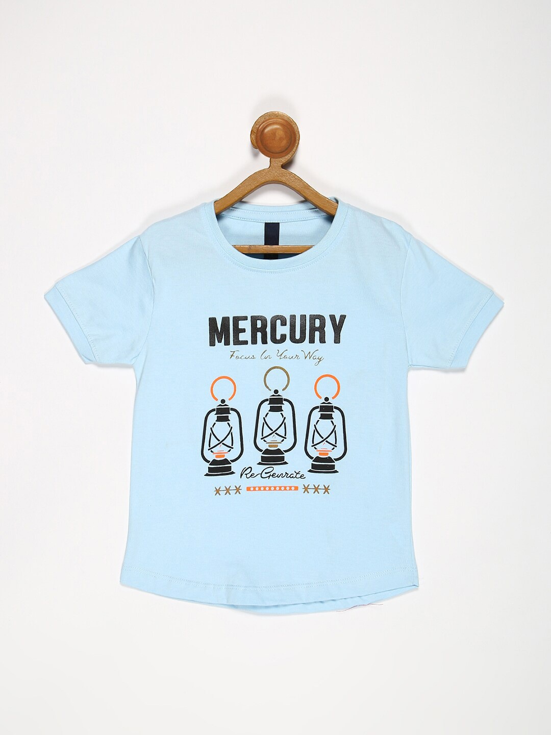 

V2 Value & Variety Boys Blue V-Neck T-shirt