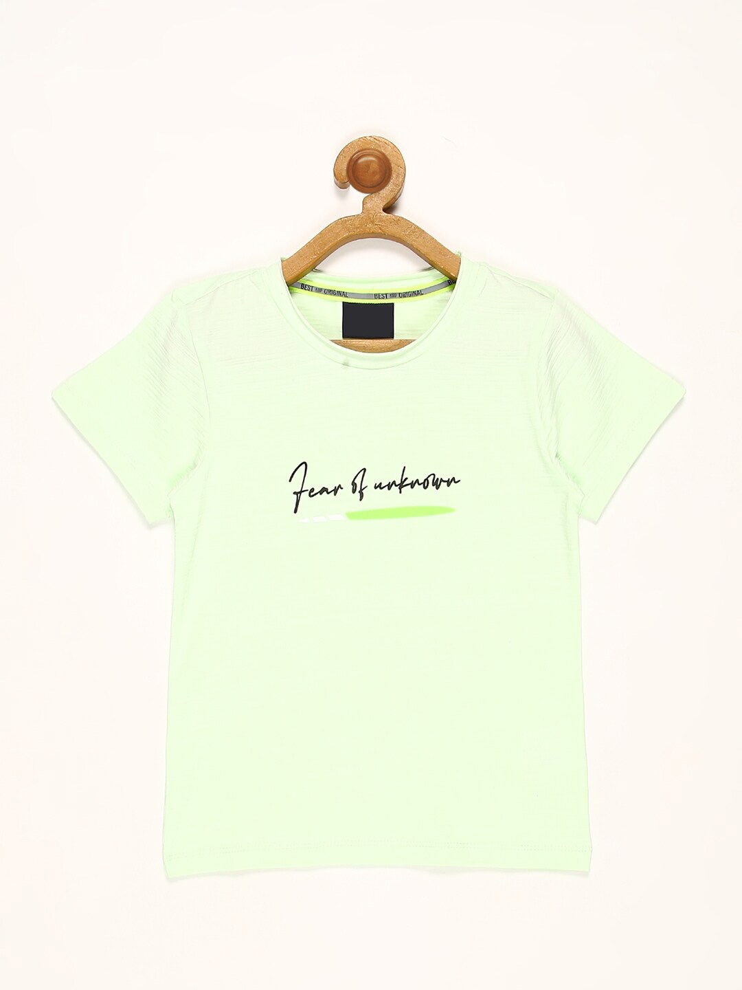 

V2 Value & Variety Boys Green Extended Sleeves T-shirt
