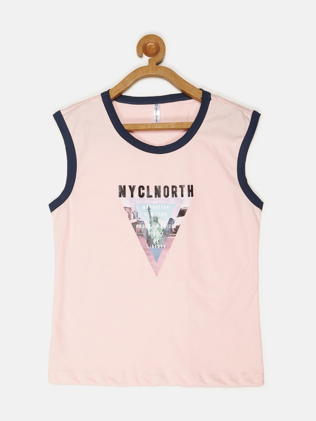 

V2 Value & Variety Boys Pink Printed Extended Sleeves T-shirt