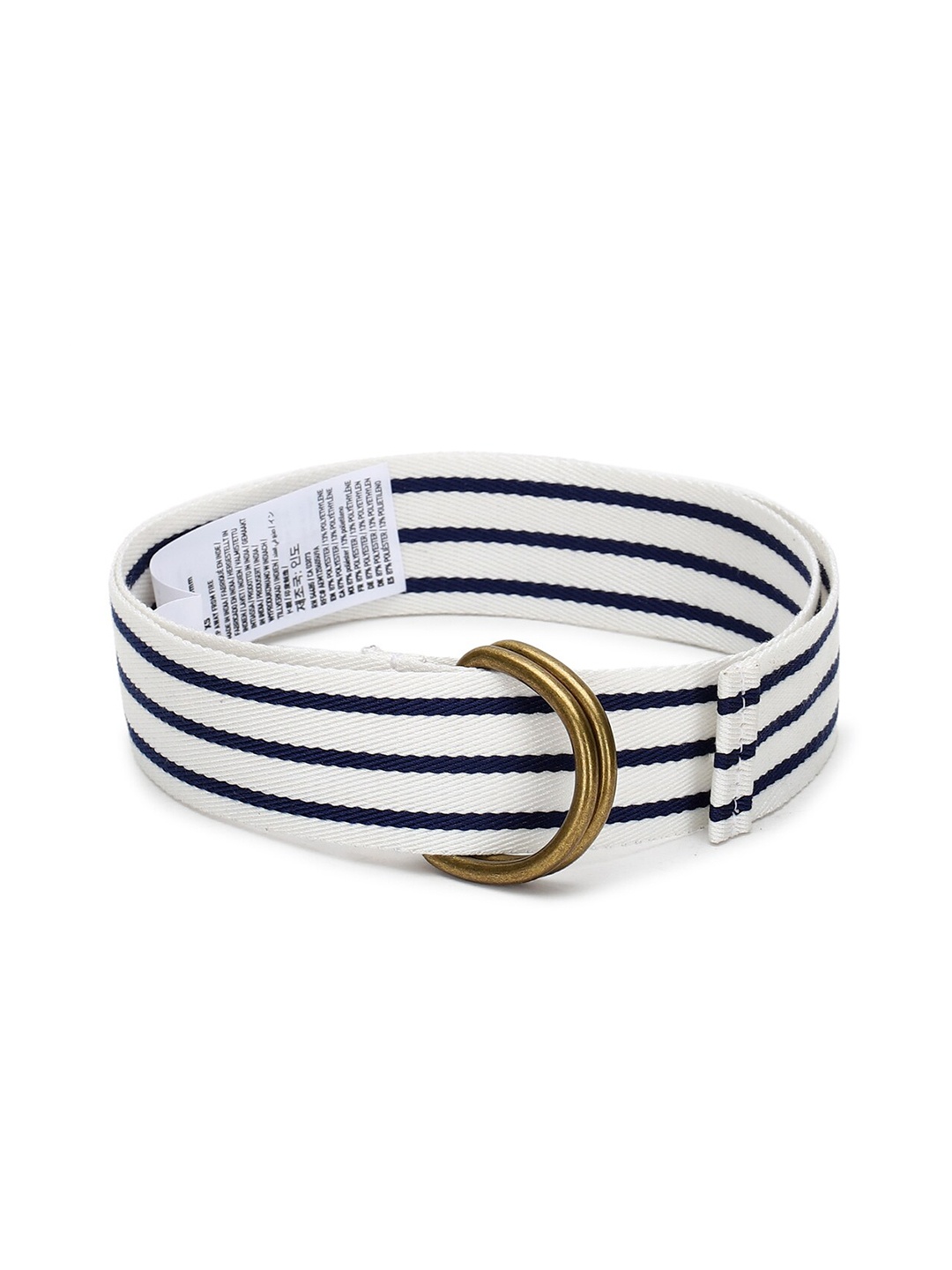 

AMERICAN EAGLE OUTFITTERS Women White Striped Belt