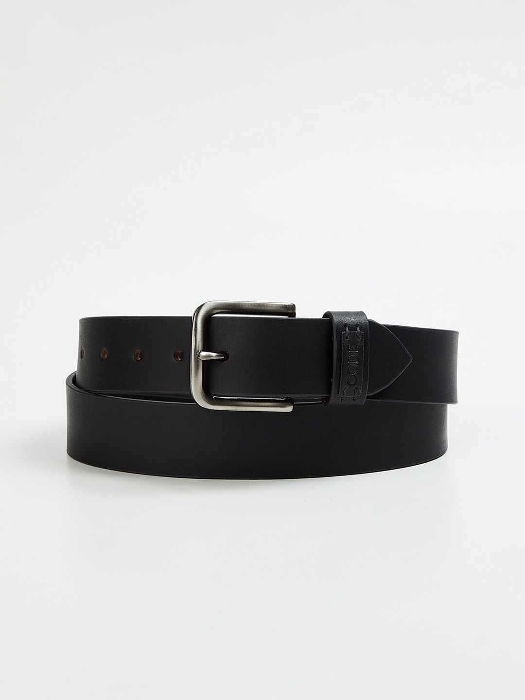 

CODE by Lifestyle Men Black Leather Belt