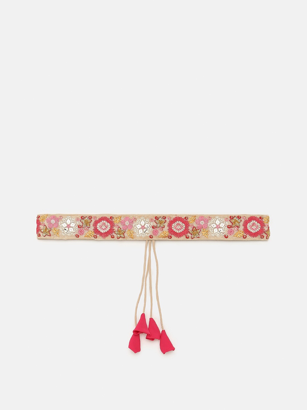 

SALWAR STUDIO Women Pink Embellished Belt
