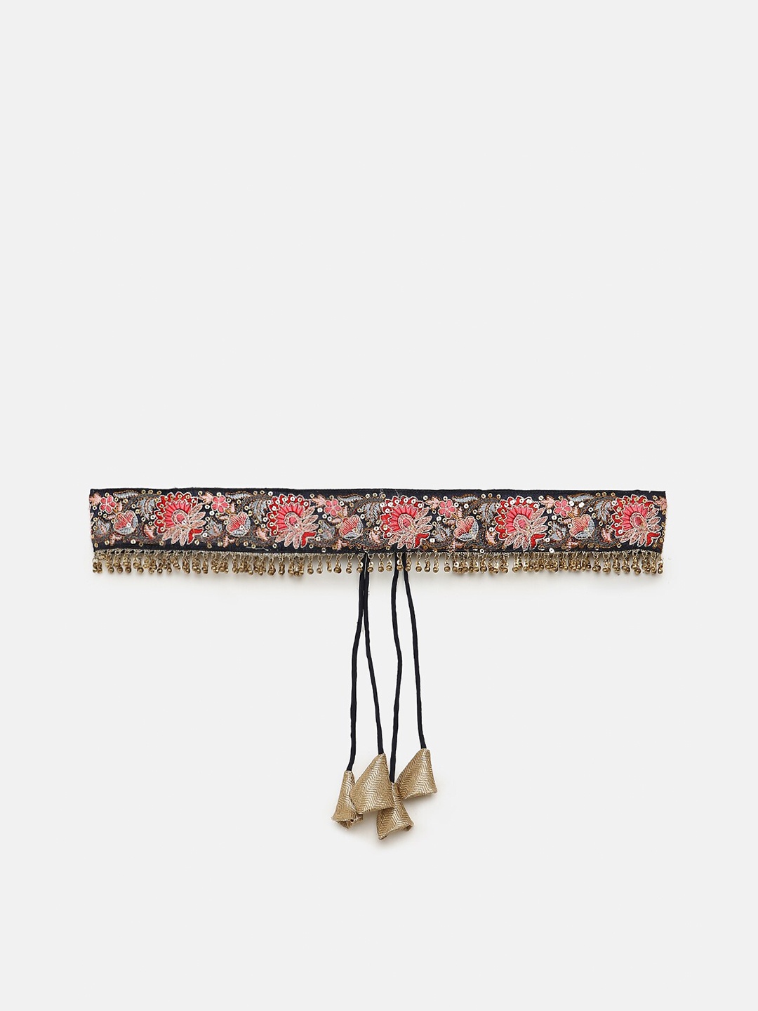 

SALWAR STUDIO Women Navy Blue Embellished Belt