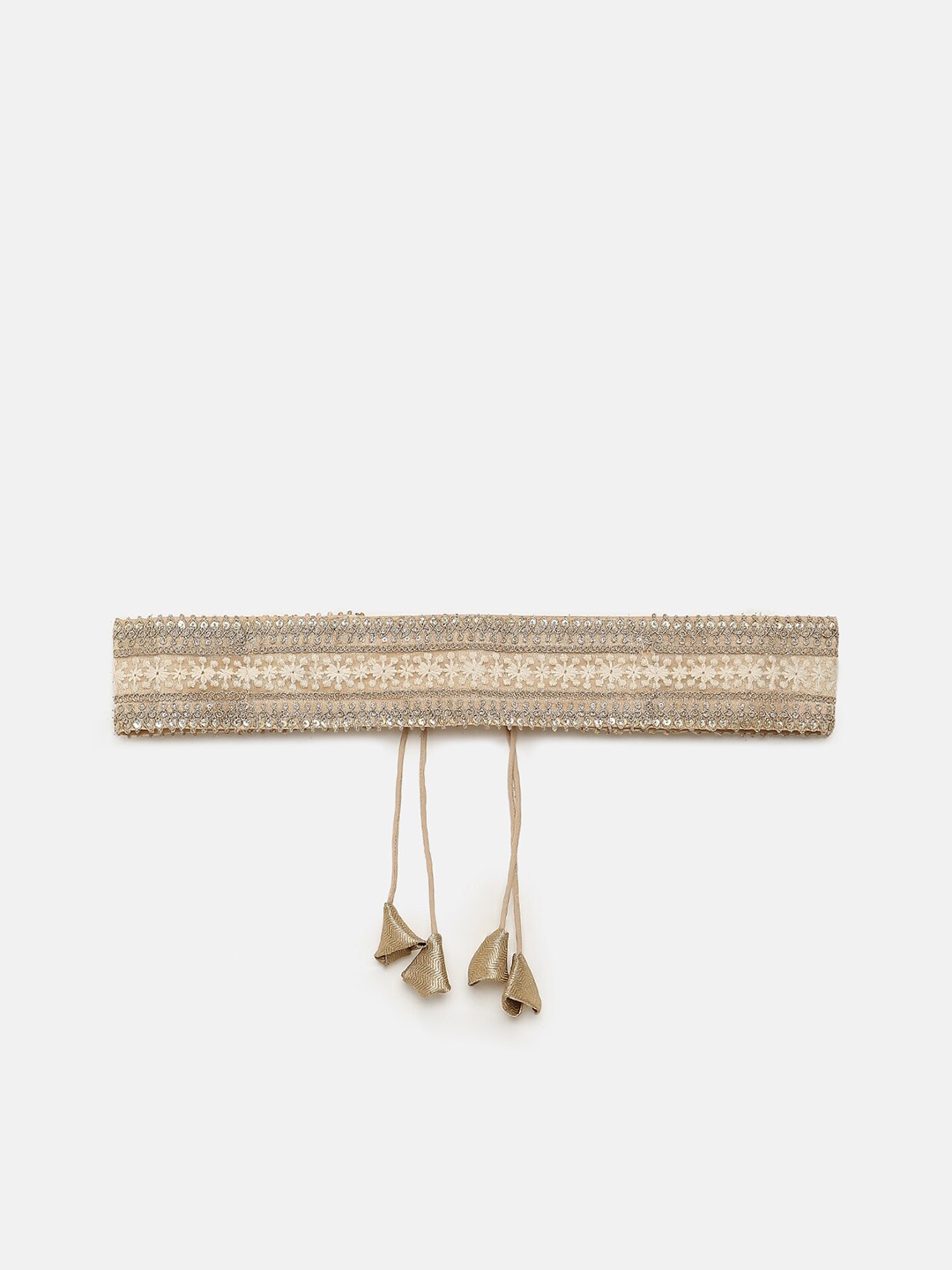 

SALWAR STUDIO Women Beige Embellished Belt
