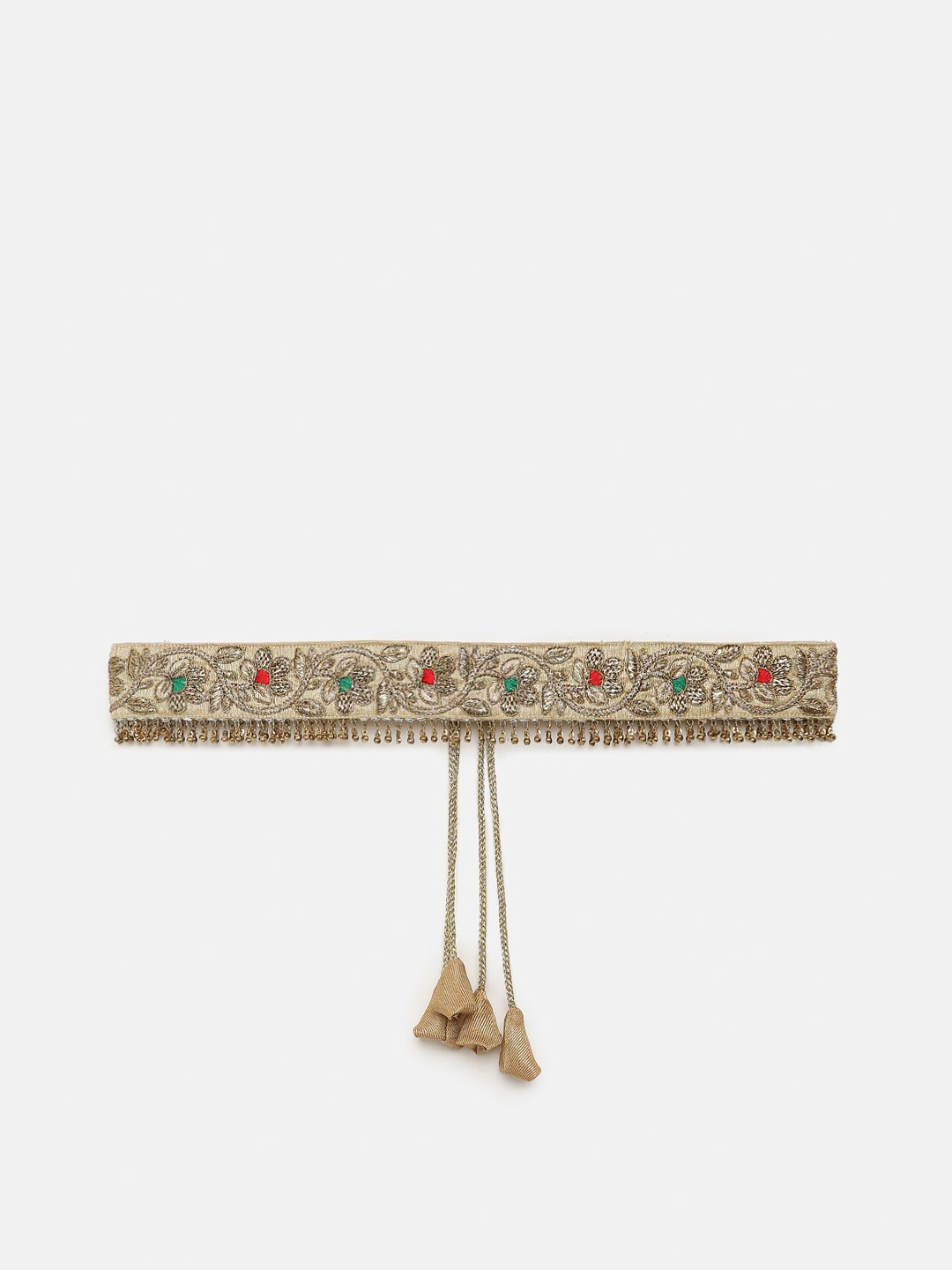 

SALWAR STUDIO Women Beige Embellished Belt