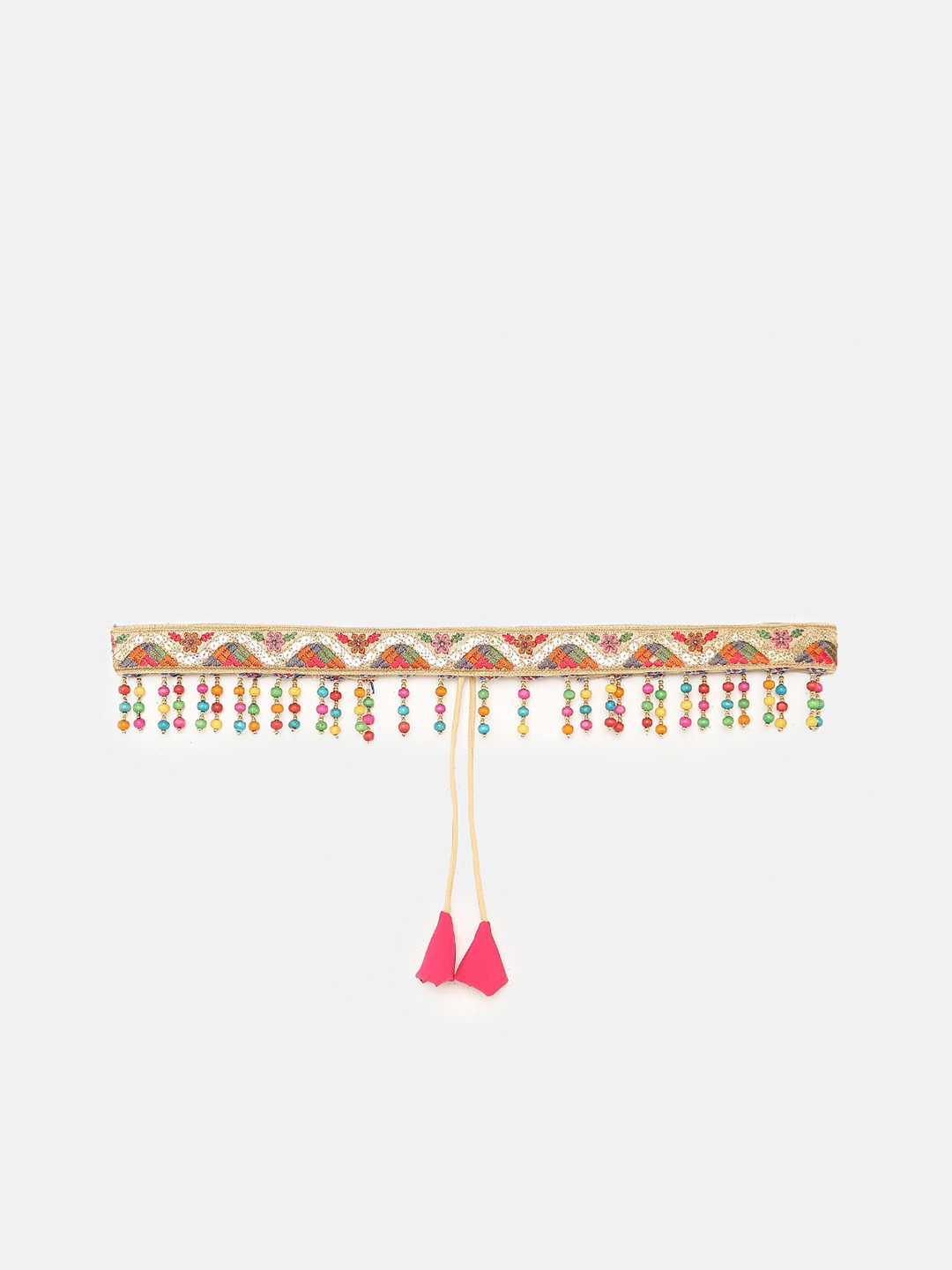 

SALWAR STUDIO Women Beige Embellished Belt