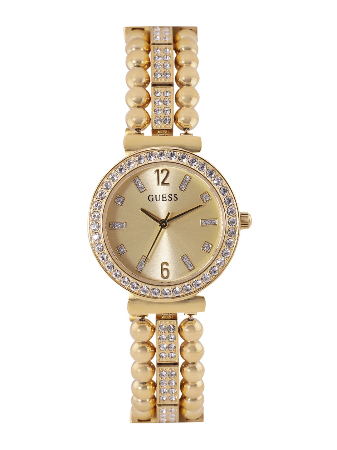 

GUESS Women GALA Gold-Toned Dial Analogue Watch GW0401L2