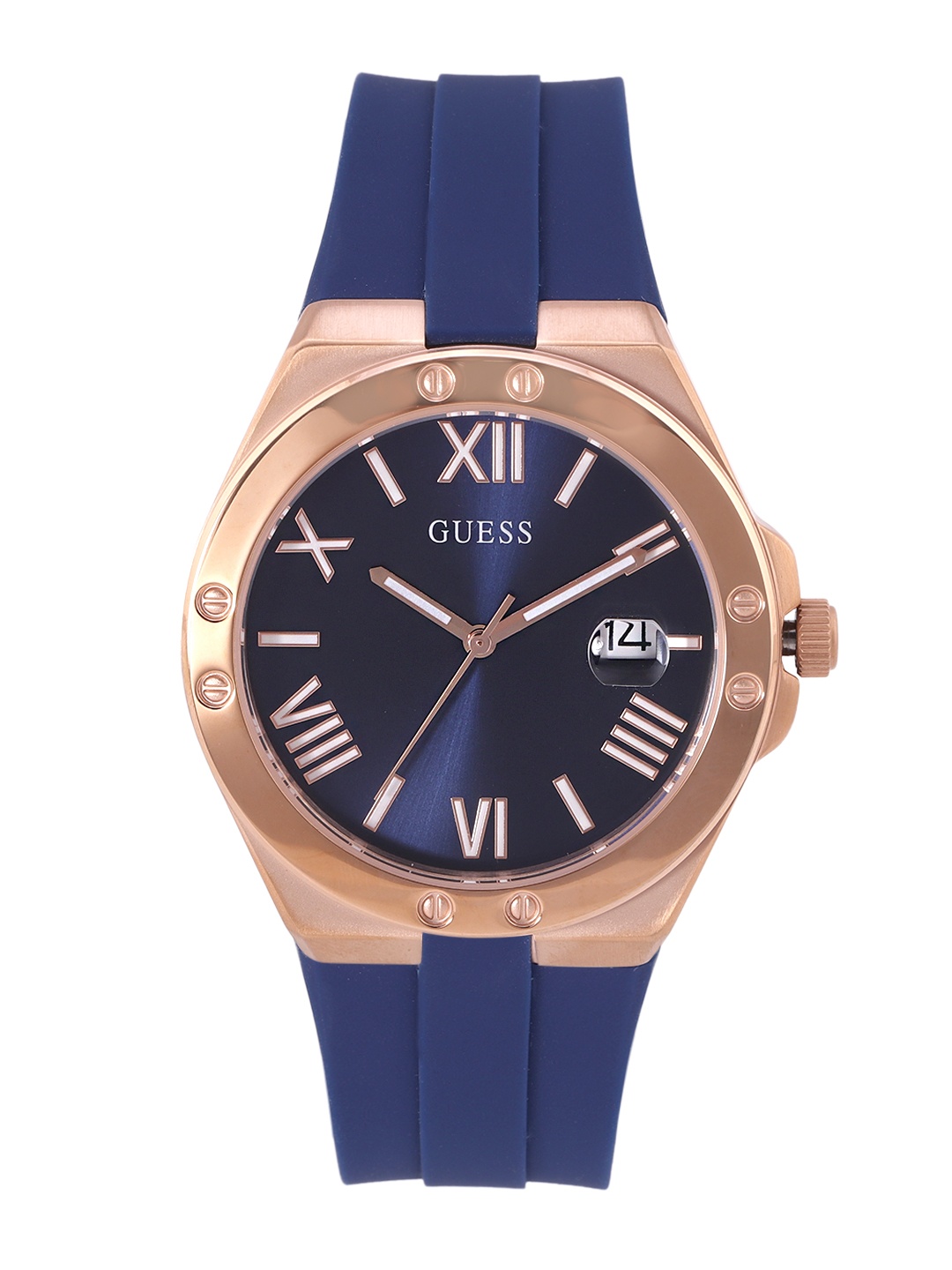 

GUESS Men Analogue Watch- GW0388G3, Navy blue