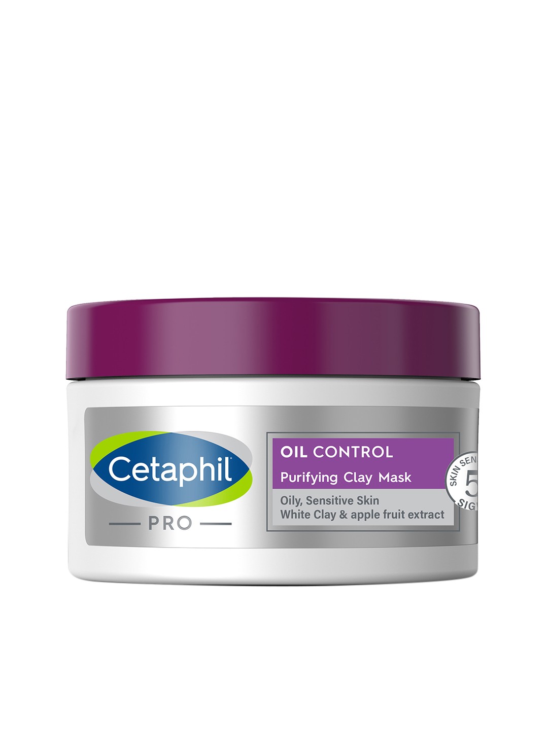 

Cetaphil PRO Oil Control Purifying Clay Mask with Apple Fruit Extract - 85 g, White